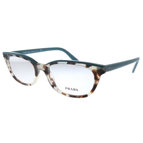 Prada Catwalk PR 13VV 4751O1 Spotted Brown Opal Green 